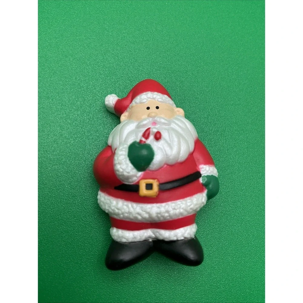 Lot of 5 Vintage Christmas Pins - 2 Snowmen,‎ Angel, Santa, Gingerbread Cookie